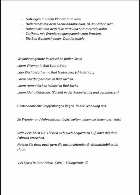 Ferienwohnung Sued - West Harz Mit Sauna E-Bikes Vorhanden! Horden am Harz Ngoại thất bức ảnh